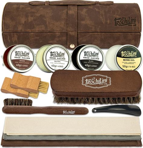 Amazon.com: KIWI Shoe Shine Kit, Black - Gives Shoes Long-Lasting Shine ...