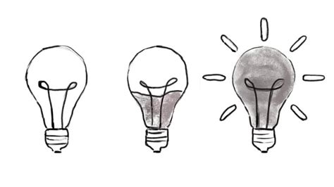 Creativity Light Bulb Drawing 的图像结果
