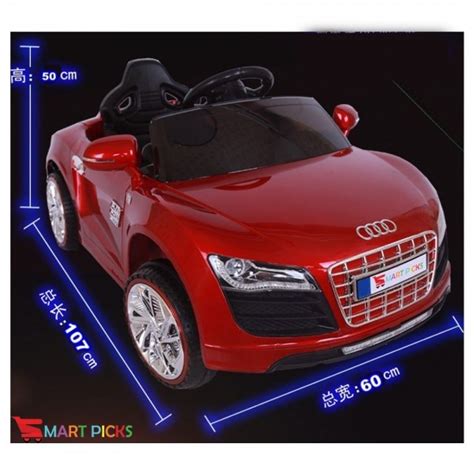 Smart Picks Electric AUDI R8 Rechargeable Remote Control Battery ...