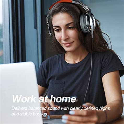 OneOdio Over Ear Headphones Studio Wired Bass Headsets with 50mm Driver ...