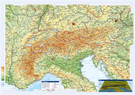 Maps of Austria | Detailed map of Austria in English | Tourist map (map of resorts) of Austria ...