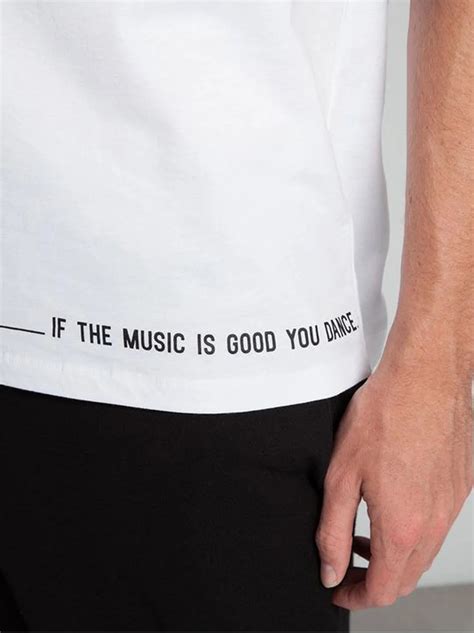 SXV 'if the music is good u dance’ Printed Cool Aesthetic Oversized T ...