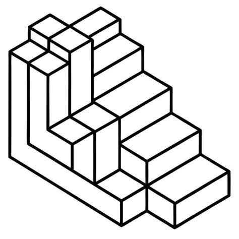3d isometric vector blocks arrangement | Premium AI-generated vector
