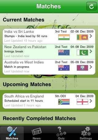 Best iPhone apps for the ICC Cricket World Cup 2011