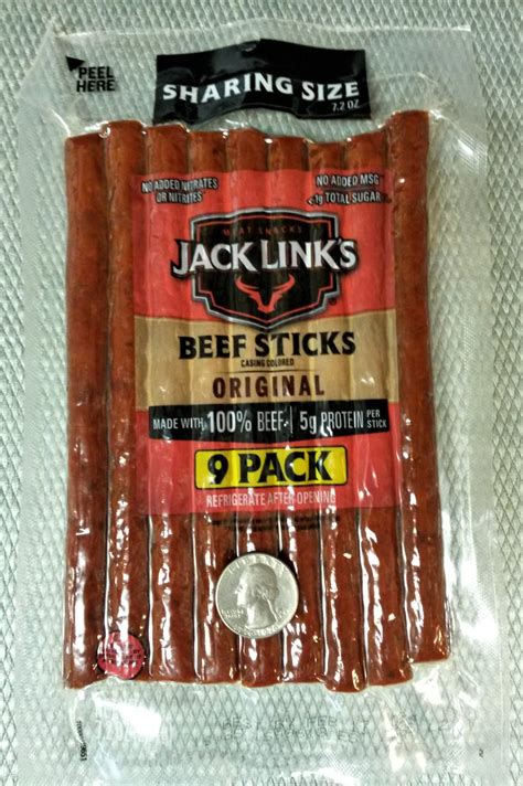 Amazon.com: Jack Link's Beef Sticks, Original – Protein Snack, Meat ...