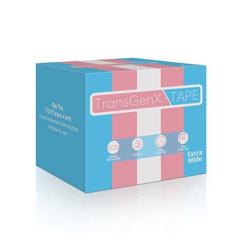 TransGenX 4 Inch Wide Tape - Extra Wide FTM Chest Binder for Transgender | Buy Now with Express ...