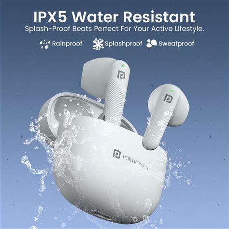 Portronics Harmonics Twins S18 Earbuds With 30H Playtime,Game/Music ...