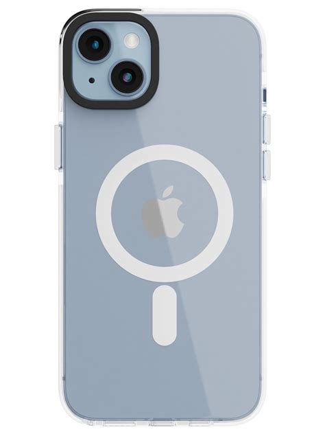 Customise MagSafe Clear Case - iPhone 14 Plus (White)