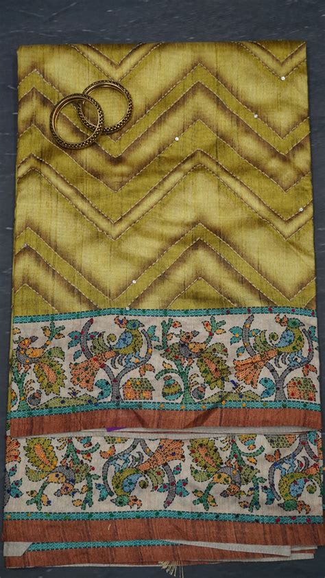 Kantha Work Saree New – Charvi Boutique