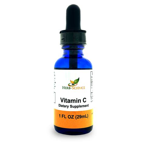 Vitamin C (Ascorbic Acid) - Low Dose Liquid Drops - Herb-Science