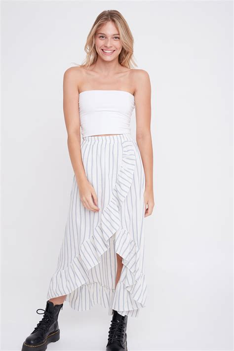 Ruffle maxi skirt | Collection 2019 | subdued.com