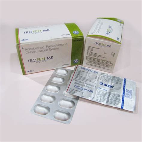 TROFEN-MR Tablets Altar Pharmaceuticals Pvt. Ltd.