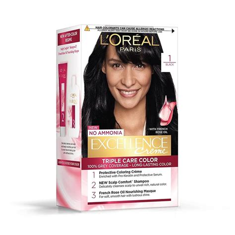 L'Oréal Paris Permanent Hair Colour, Radiant At-Home Hair Colour with ...