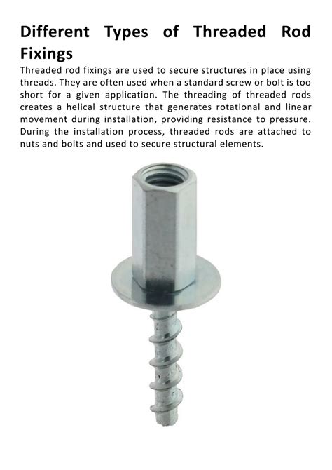 Image result for Cast in Threaded Rod