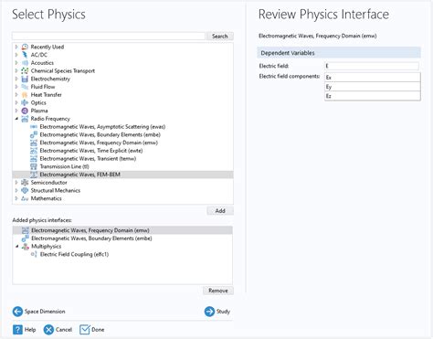COMSOL Fea Tutorial 的图像结果