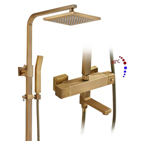 Shower Faucet,Shower Set Set Handshower Included Pullout Rainfall ...