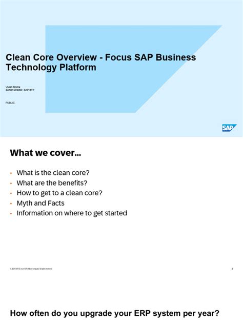 Image result for SAP Clean Core Overview