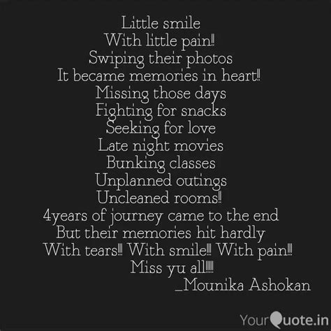 Little smile With little ... | Quotes & Writings by Mounika Ashokan ...