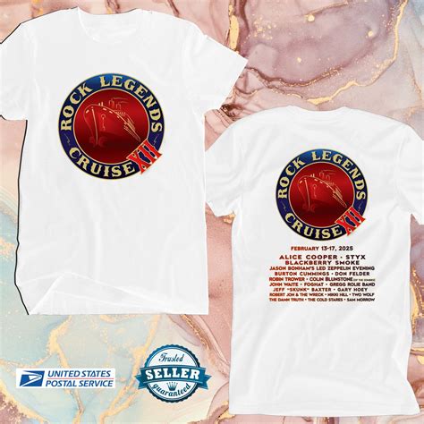 ROCK LEGENDS CRUISE XII FESTIVAL 2025, ROCK LEGENDS CRUISE XII, UNISEX ...