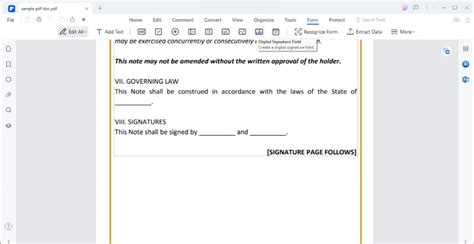 Image result for Add Signature Field to Adobe Fill-In Form