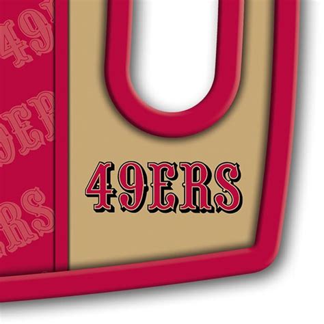 Sportula San Francisco 49ers Logo Series Cutting Board 9-in L x 14-in W ...