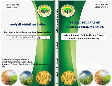 Vol. 1 No. 2 (2023): Dijlah Journal of Agricultural Sciences | Dijlah Journal of Agricultural ...