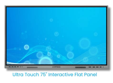Cornea Ultra Touch Interactive Flat Panels - Enhance Learning ...