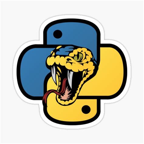 Image result for Python Logo Sticker