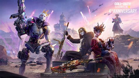 Join the Celebration in Call of Duty: Mobile Season 10 — 4th Anniversary