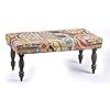 Ikiriya Ohio Solid Wood 2 Seater Bench Multicolor Wooden Kantha ...