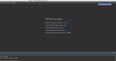 Image result for Django with PyCharm Community