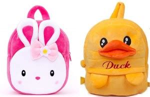 HOLME'S Combo Of Kids School Bag Fabric Cartoons Bag For Kids 11 L ...