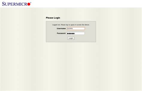 Supermicro IPMI Web Interface 的图像结果