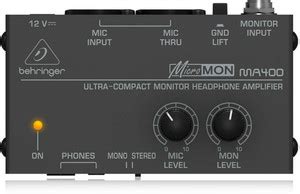 Behringer MA400 Desktop DAC Convertor Headphone Amplifier Price in ...