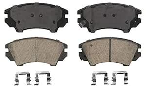 Wagner QuickStop ZD1404 Ceramic Disc Pad Set Includes Pad Installation ...