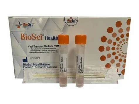 VTM Kit - K2 Edta Vacuum Blood Collection Tube Manufacturer from Bhopal