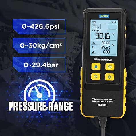 AUTOOL Transmission Oil Pressure Gauge Digital India | Ubuy