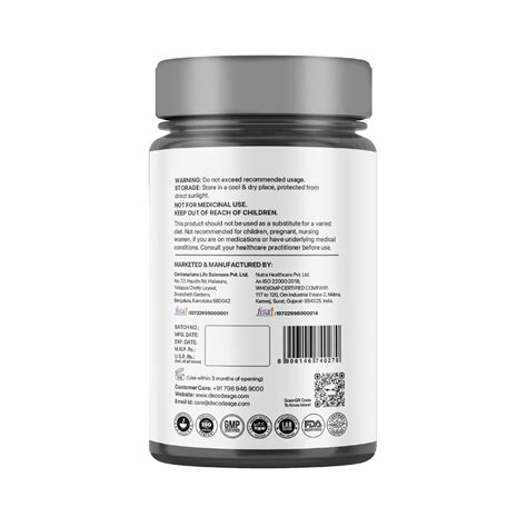 Decode Age Calcium Alpha-Keto Glutarate (30 Capsules) - Cureka - Online ...