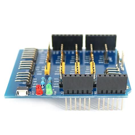 Image result for Arduino Sensor Shield Connection to Board