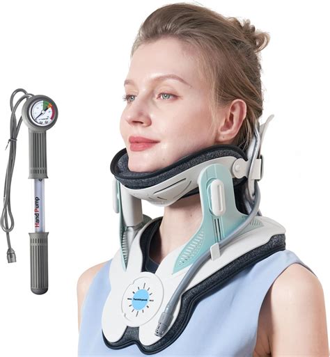 Amazon.com: Twinklepoch Cervical Neck Traction Device, Cervical ...