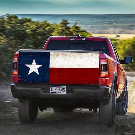 Buy FLAGWIX Truck Decals-Texas Truck Tailgate Decal Sticker Wrap ...