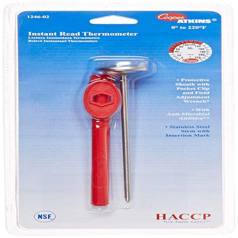 Cooper-Atkins 1246-02-1 Bi-Metal Pocket Test Thermometer with ...