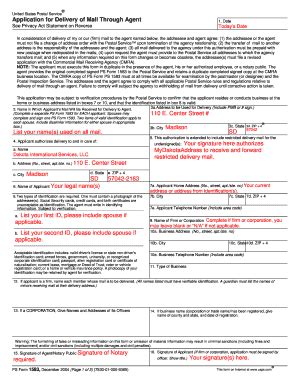 Fillable Online Sample PS Form 1583 - MyDakotaAddress.com Fax Email ...