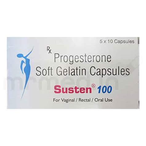 Buy Susten 100mg Capsule Online: View Uses, Price, Side Effects, And ...