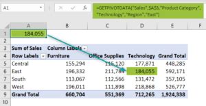 Image result for How to Use Getpivotdata Excel