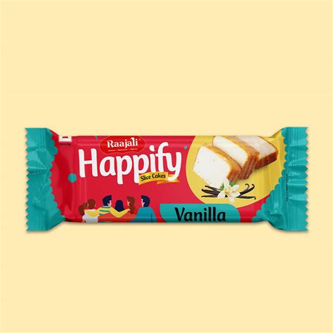 Raajali - HAPPIFY SLICED VANILLA CAKE (50G PER PACK)