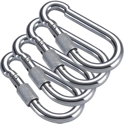 RIANZ All New Imported Aluminum Carabiner D-Ring/Clip/Hook/Keychain ...
