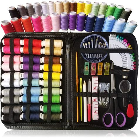 68Pcs Okom Sewing Kit, Sew Kit for Home, Traveler, Adults, Emergency ...