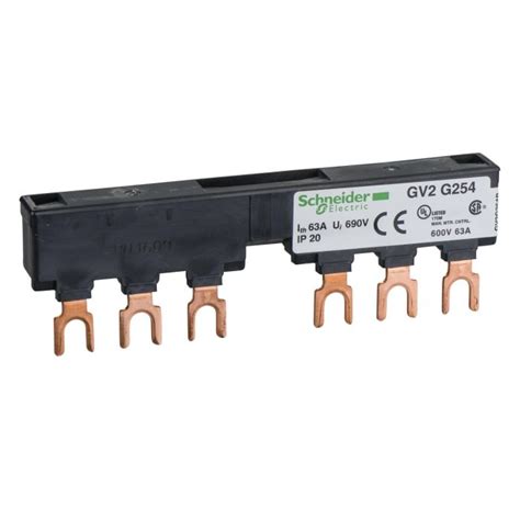 Buy 2 TAP OFFS BUSBAR GV2 63A 54MM PITCH TeSys - Schneider Electric