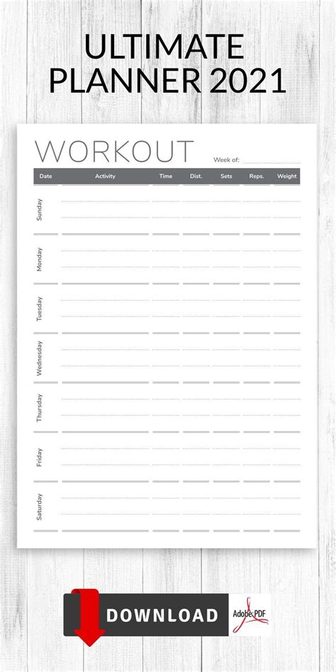 Image result for Developing a Weekly Workout Training Schedule